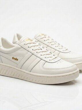 GOLA Grandslam White Leather Sneakers Shoes M11